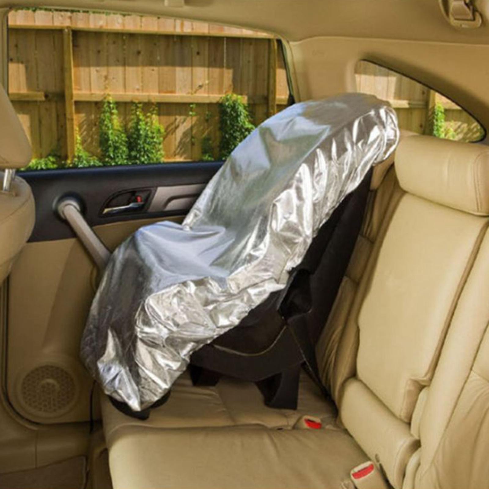 Auto Safety Seat Sun Shade Cover Dustproof Hand Wash Durable Sunshade Covers Protector Protection for Children