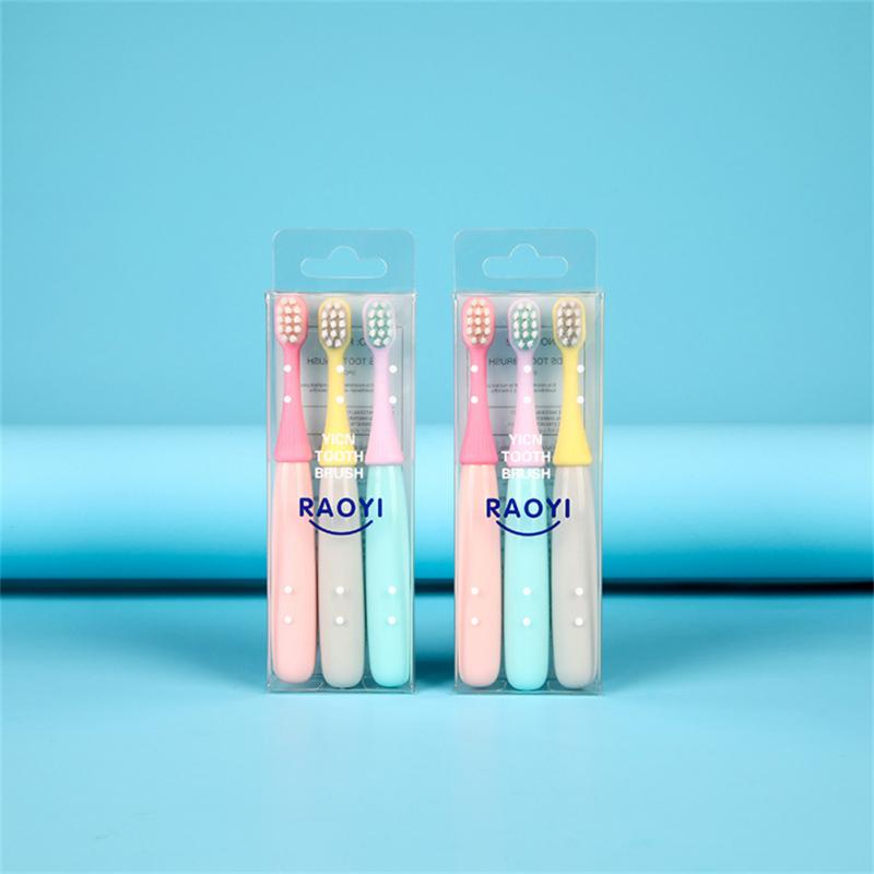 Childrens Toothbrush Safe Use Soft Silicone Handle Preventing Bleeding Gingiva Protection Anti Bleeding Toothbrushes Oral Care