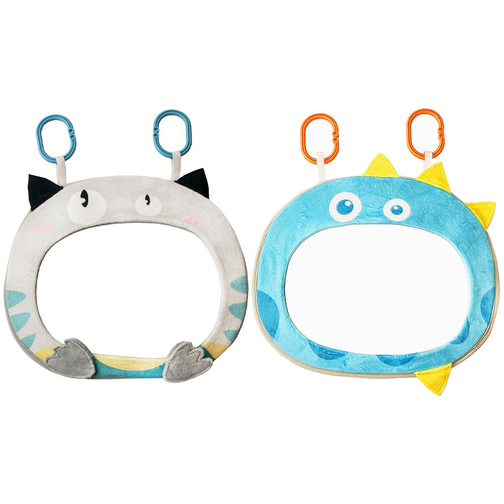 Shatterchildren car Mirror Crash Tested Fun Gifts Cute Baby Back Seat Rear Facing Mirrors for Infant Baby