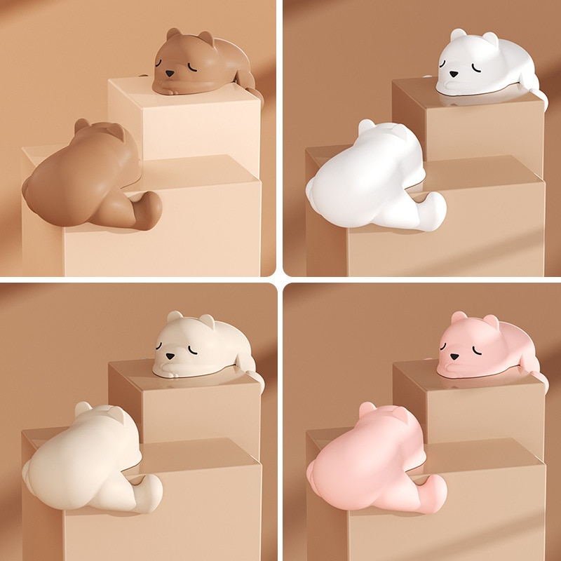 1/4pcs Baby Table Corner Protector Safe Soft Silicone Protection Cartoon Safety Puppy Edge Cover for Furniture for Kids Security