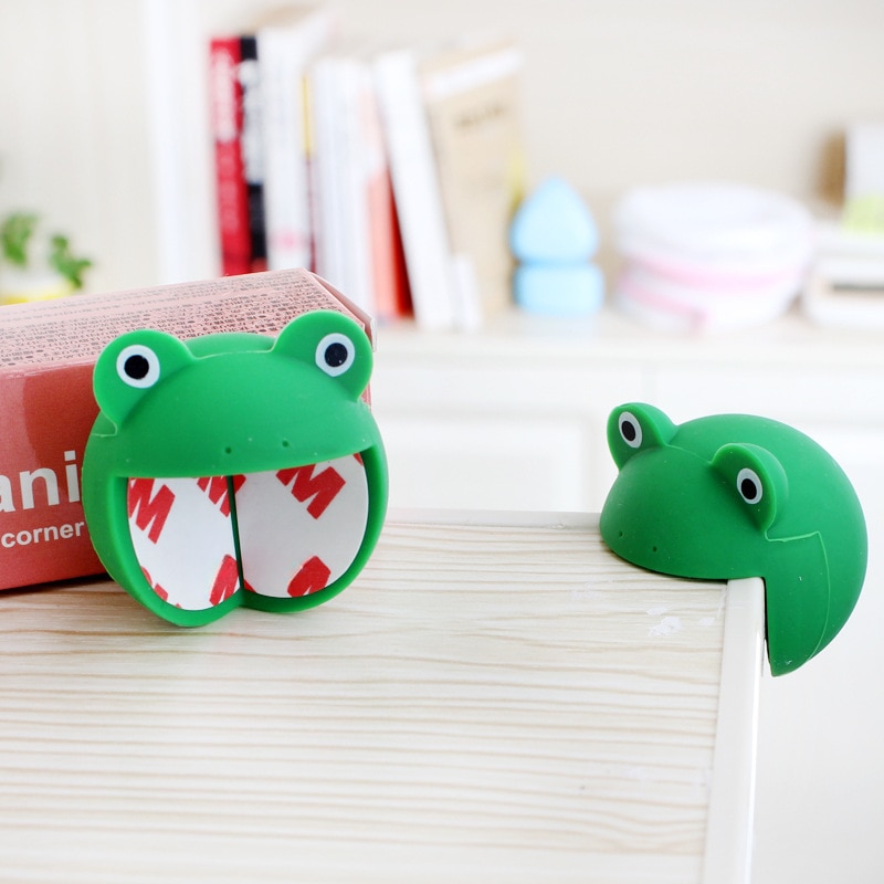 Cartoon Animal Frog Table Corner Protector for Kids Baby Safety Protection Guard Furniture Table Edge Corner Safety Pad Cover