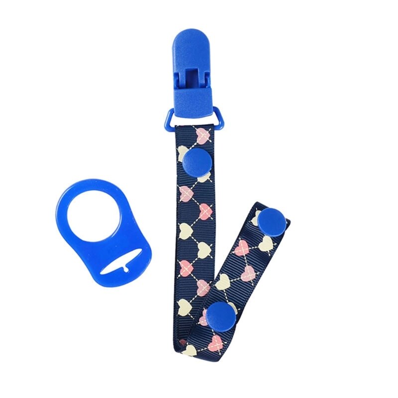 Stylish Pacifier Chain for Babies Nipple Holder Chain Pacifier Clip Rope H37A