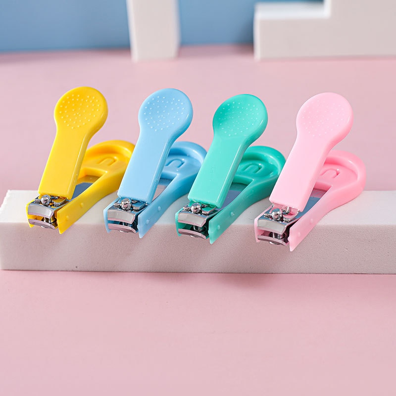 Simple Nail Clipper Baby Children Fingernail Scissors Nail Trimmer Toddler Stainless Steel Beauty Toenails Scissors Care Tools