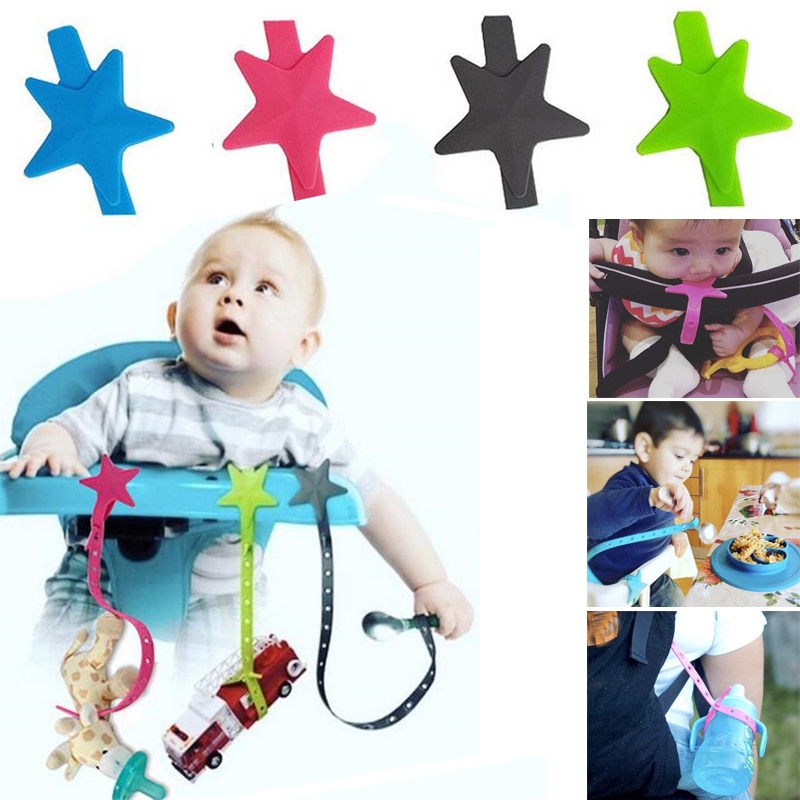 Baby Nipple Holder Stroller Hook Toys Teether Dummy Pacifier Chain Strap Bottle Belt Chupetas Toddler Accessories Infant Feeding
