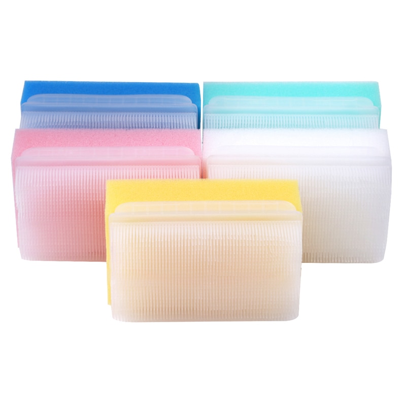 5Pcs Kids Sensory Brush Baby Bath Sponge Brush Surgical Hands Denture Cleaning Brush Sterile Sponge Scrub Bristle Brushes