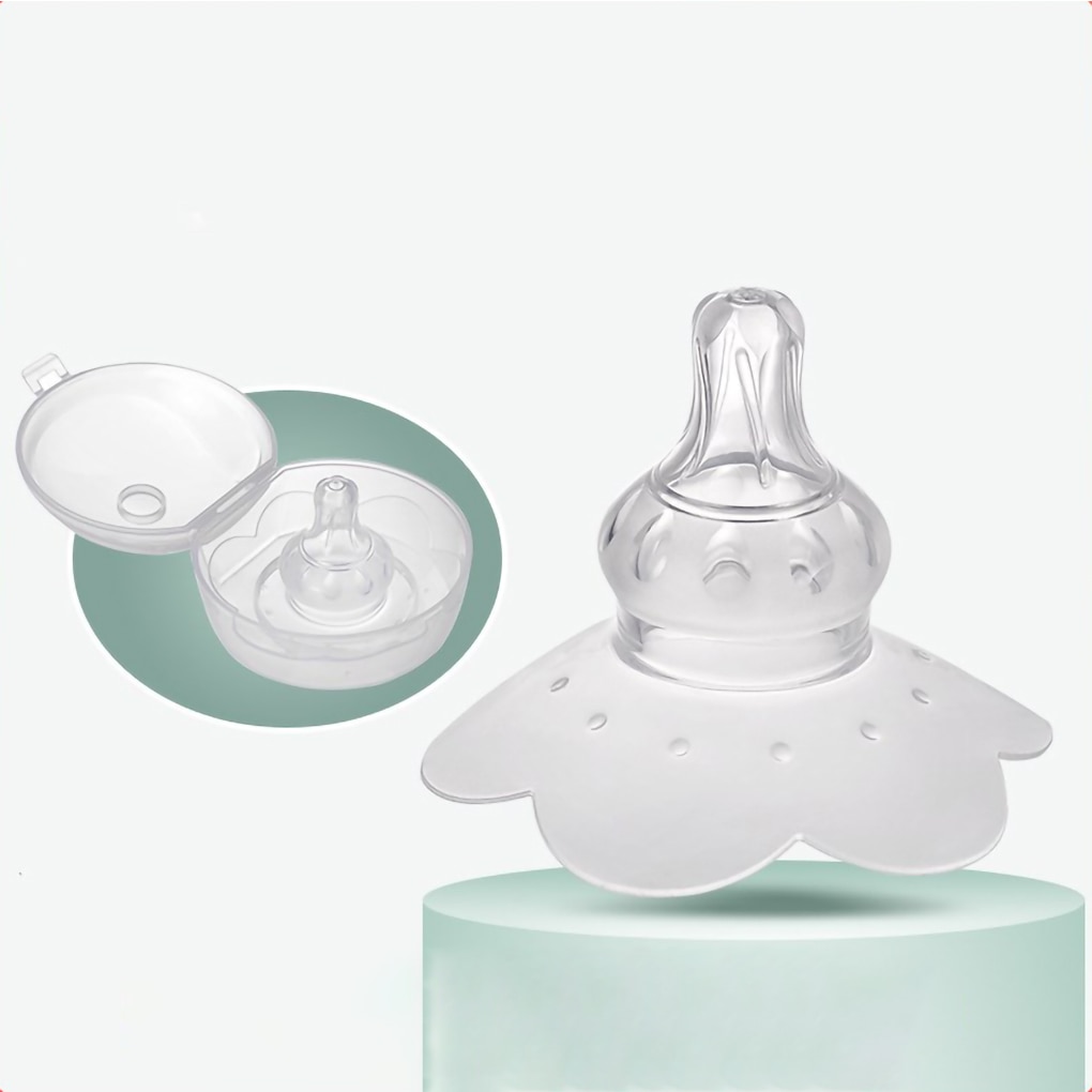 Silicone Nipple Shield for Breastfeeding Ultra-Thin Super-Soft Nippleshields Nipple Protector