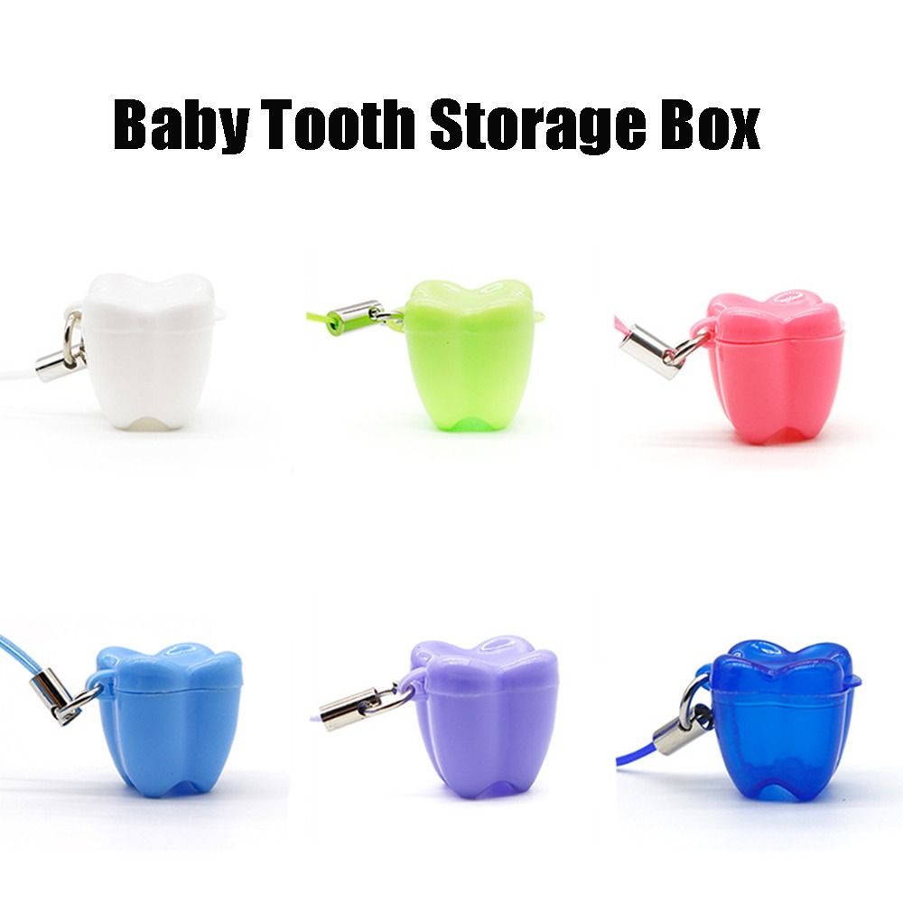 10pcs Baby Tooth Box Organizer Milk Teeth Storage Collect Teeth Umbilica Save Gifts Baby Souvenir Gifts