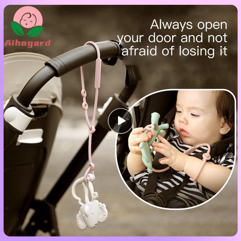 Toy Soother Rope Silicone Baby Chain Pacifier Clip Anti-drop