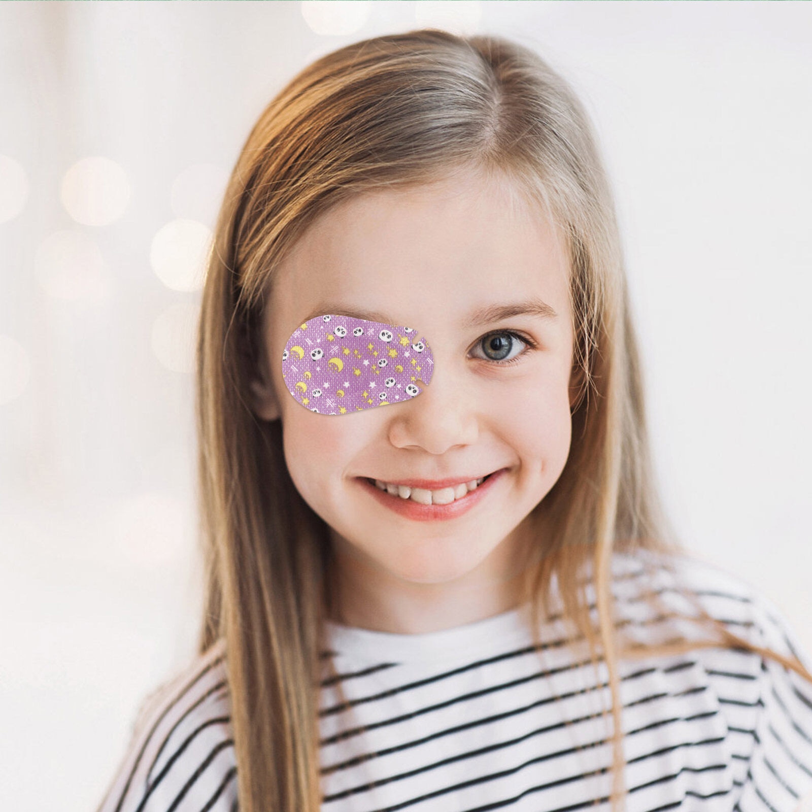 Single Eye Mask Light Blocking Patches Children Portable Cartoon Printing Kids One-eye