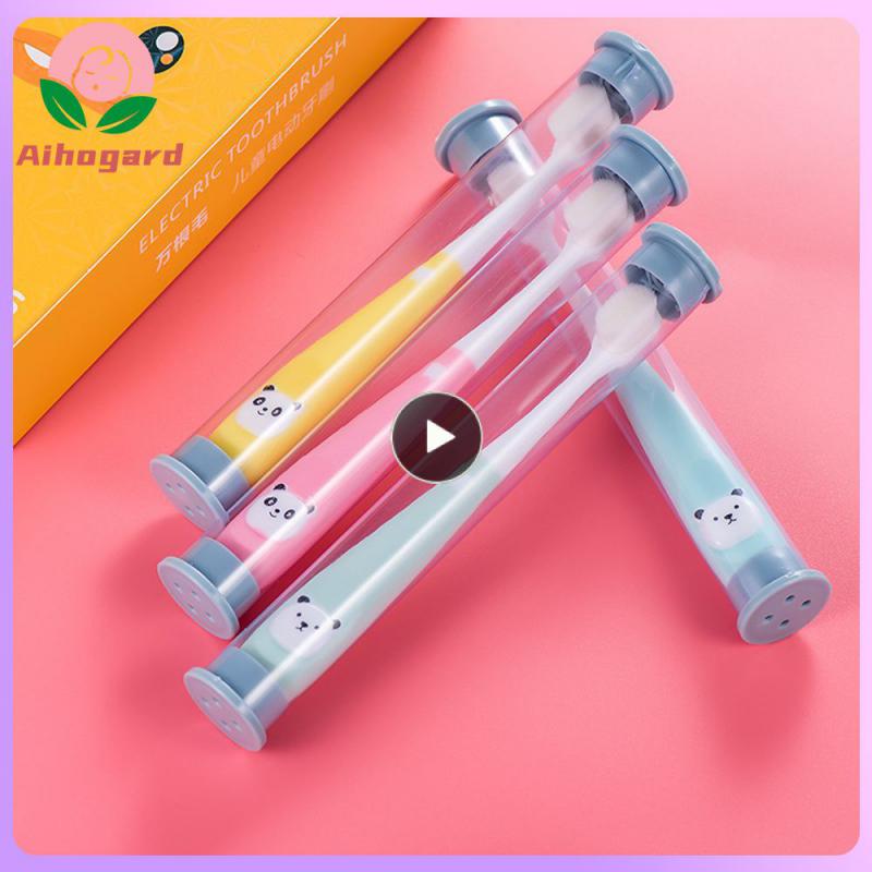 Easy To Wash Portable Toothbrush Teeth Whitening Super Soft Hair Travel Toothbrush Baby Care Children Toothbrush 2-12 Year Old