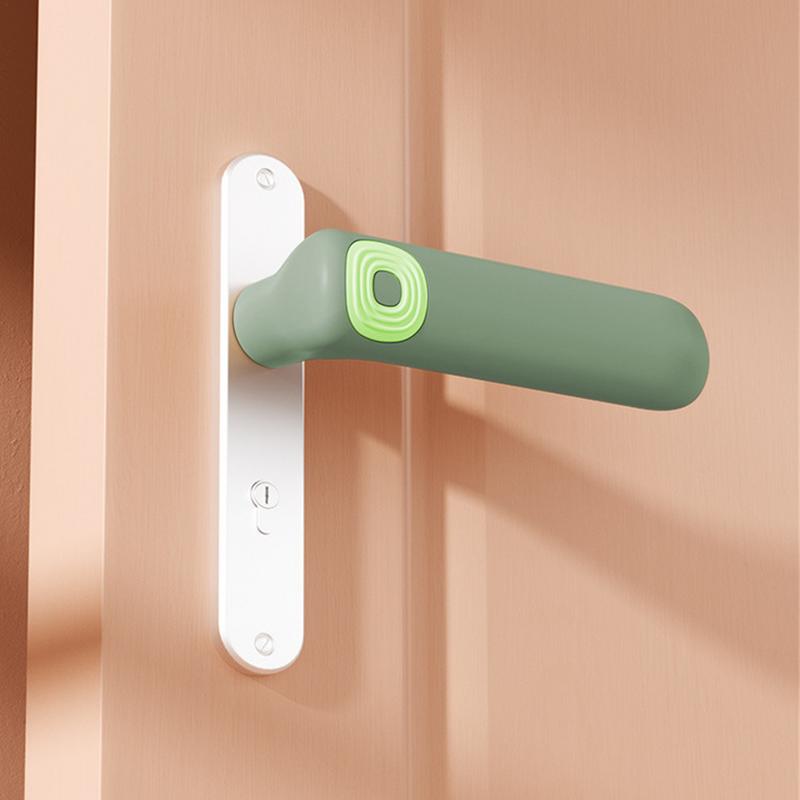 1Pc Silicone Door Handle Protector Cover Anti Collision Static Door Handle Knob Cover Home Accessories