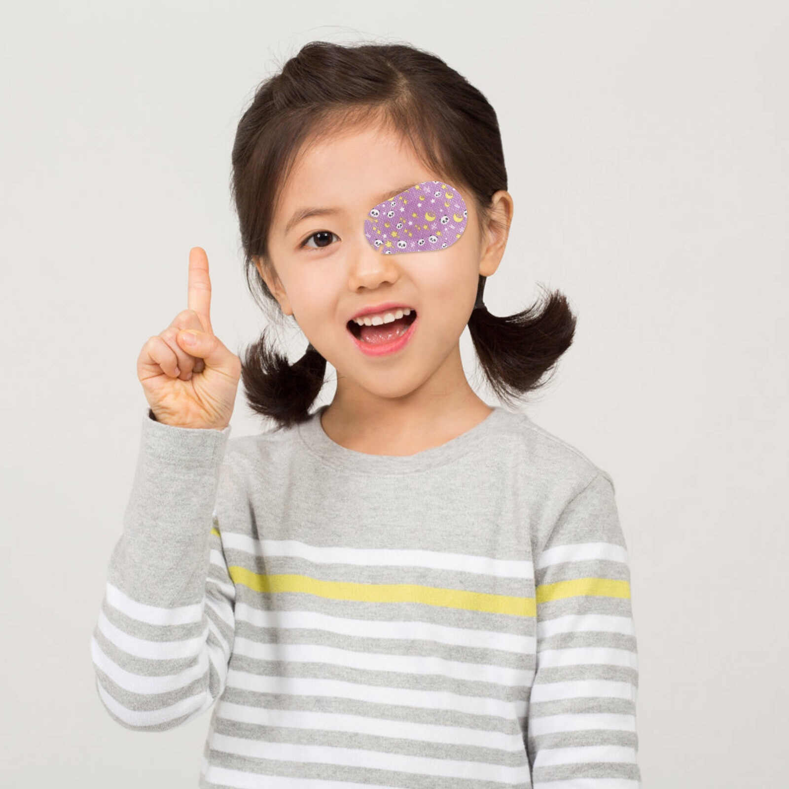 Single Eye Mask Children Patches One-eye Kids Amblyopia Correction Breathable Glasses Lovely Covers