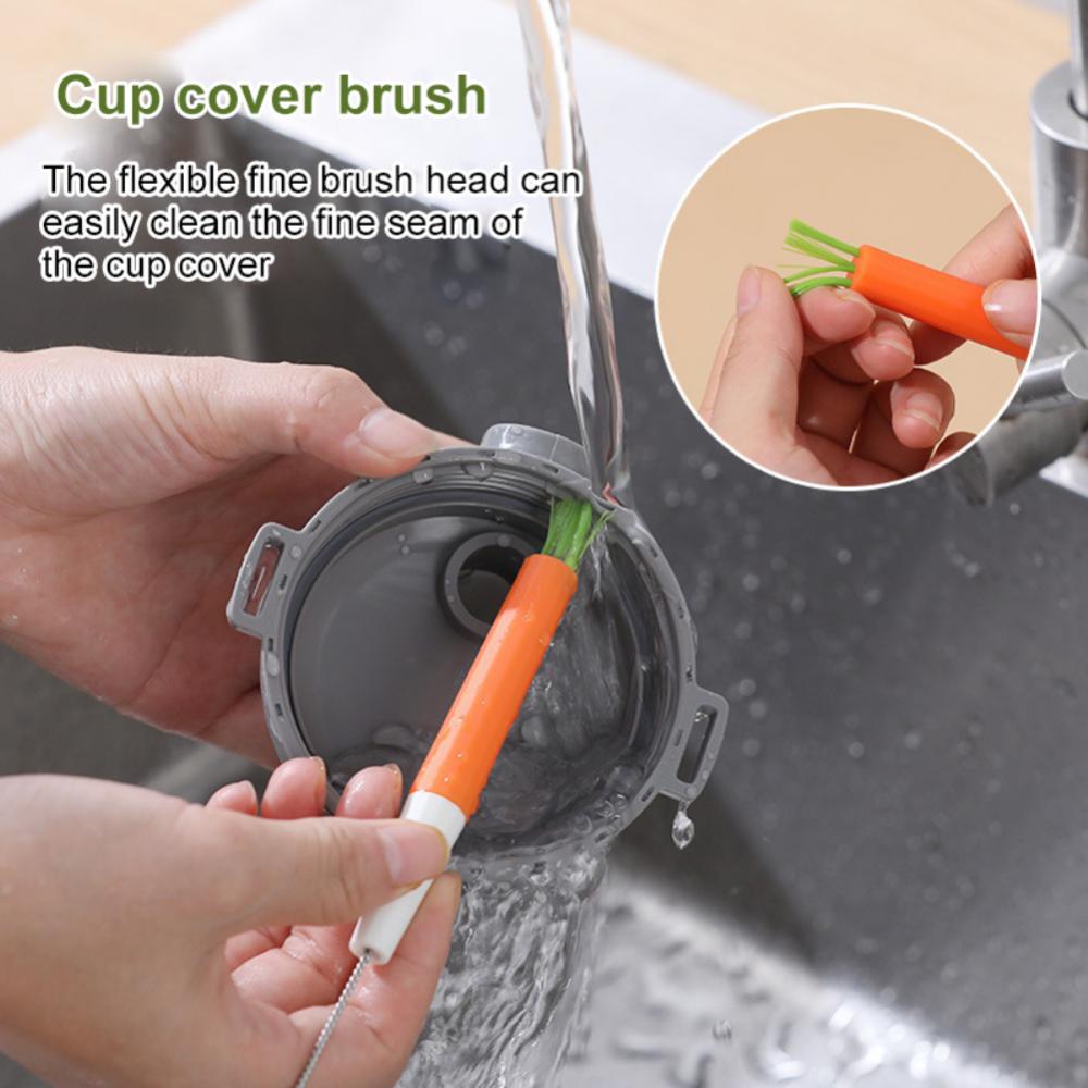 Cleaner Brush Tool Household Cleaning Brush Tube Bottle Straw Washing Straw Brush Kitchen Accessories Straw Cleaning Brush