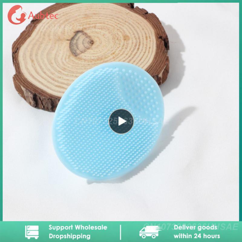 Children Dandruff Bath Brush Multi-purpose Silicone Bath Massage Cleansing Brush Durable Shampoo Brush Hair Washing Scalp Brush