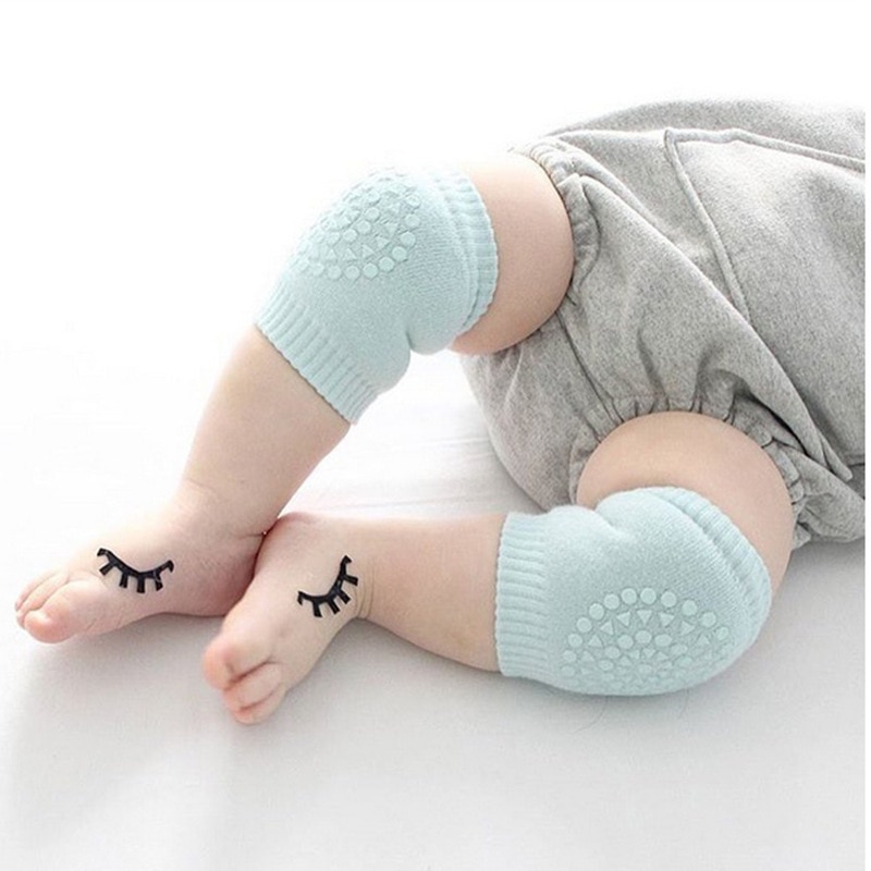 /1 Pair Cotton Safety Baby Knee Pads Crawling Protector Kids Kneecaps Children Short Kneepad Baby Leg Warmers Hot for kid
