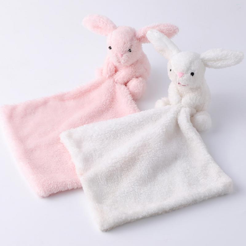 Bite Resistant Bath Animal Toy Blanket Soothing Towel Sleep Toy Blanket Towel Bibs Wear-resistant Baby Bibs Baby Sleeping Toy