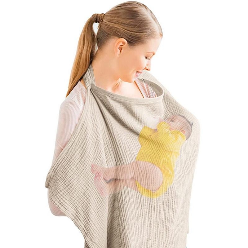 1Pc Privacy Breastfeeding Cover 360 Degree Coverage Baby Feeding Apron Accessories for Mother Outdoor Shopping Traveling