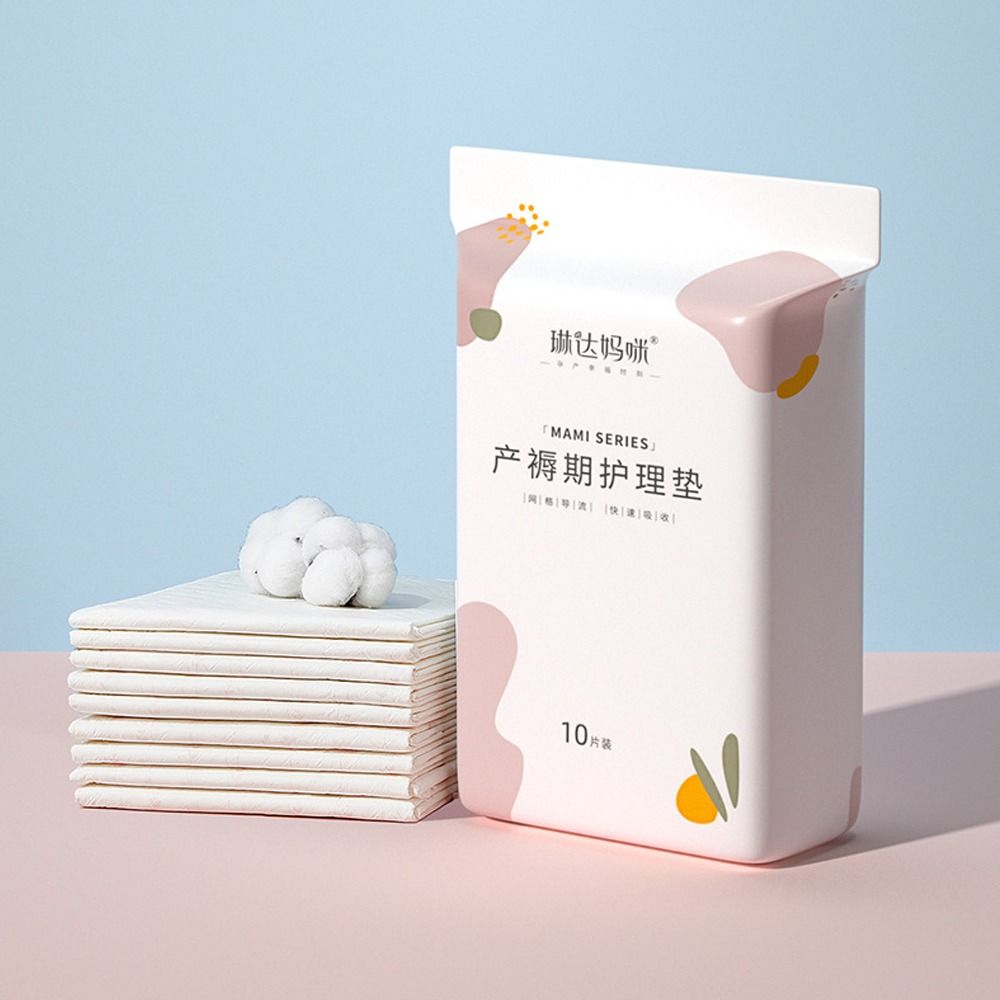 4/10pcs Waterproof Postpartum Care Pad Leak-proof Breathable Puerperal Nursing Sheets Disposable Maternity Mattress Adult