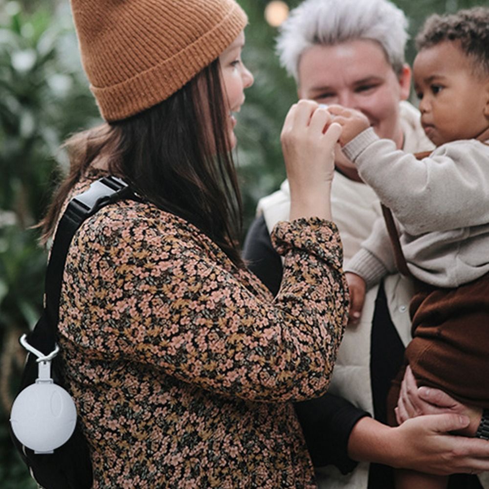 Nipple Holder Food-Grade Portable Soft Nipple Container Box Soother Holder Box Pacifier Storage Box Baby Stuff