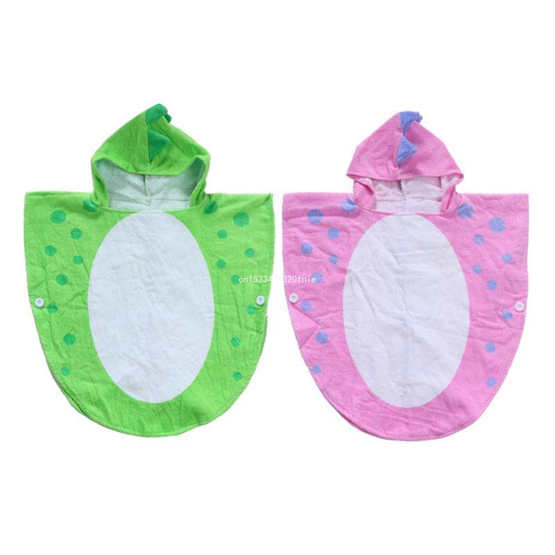 Kids Dinosaur Bathrobe Hooded Animal Modelling Infant Toddler's Bathrobe