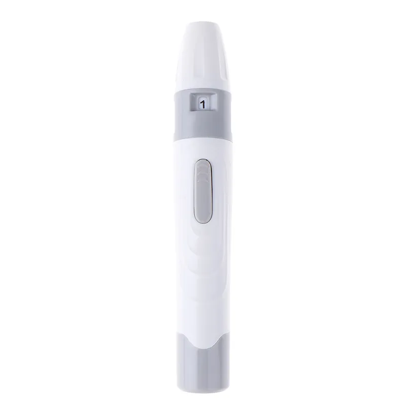 Lancet Pen Lancing Device for Diabetics Blood Collect 5 Adjustable Depth Blood Sampling Glucose Test Pen Needles