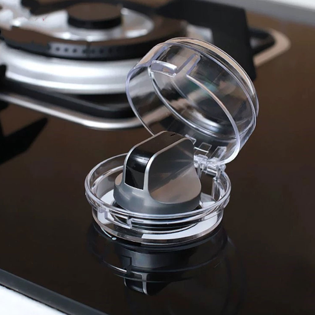 6 Pieces Stove Knob Cover Detachable Washable Protector Switch Button Covers Kitchen Accessory Restaurant Apartment
