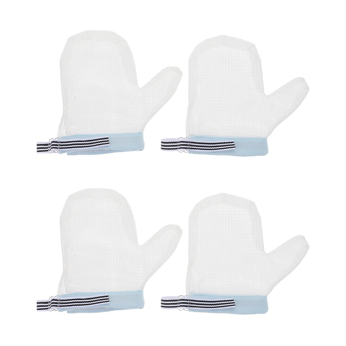 2 Pairs Anti-eating Gloves Breathable Sucking Tools For Kids Nail Biting Stop Guard Finger Nylon Child Tools For Kids