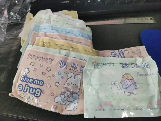 50 Pairs=Warm Stickers Self-heating Patches for Body Hand Foot Waist Abdomen Heating Insole Warming Foot Patch