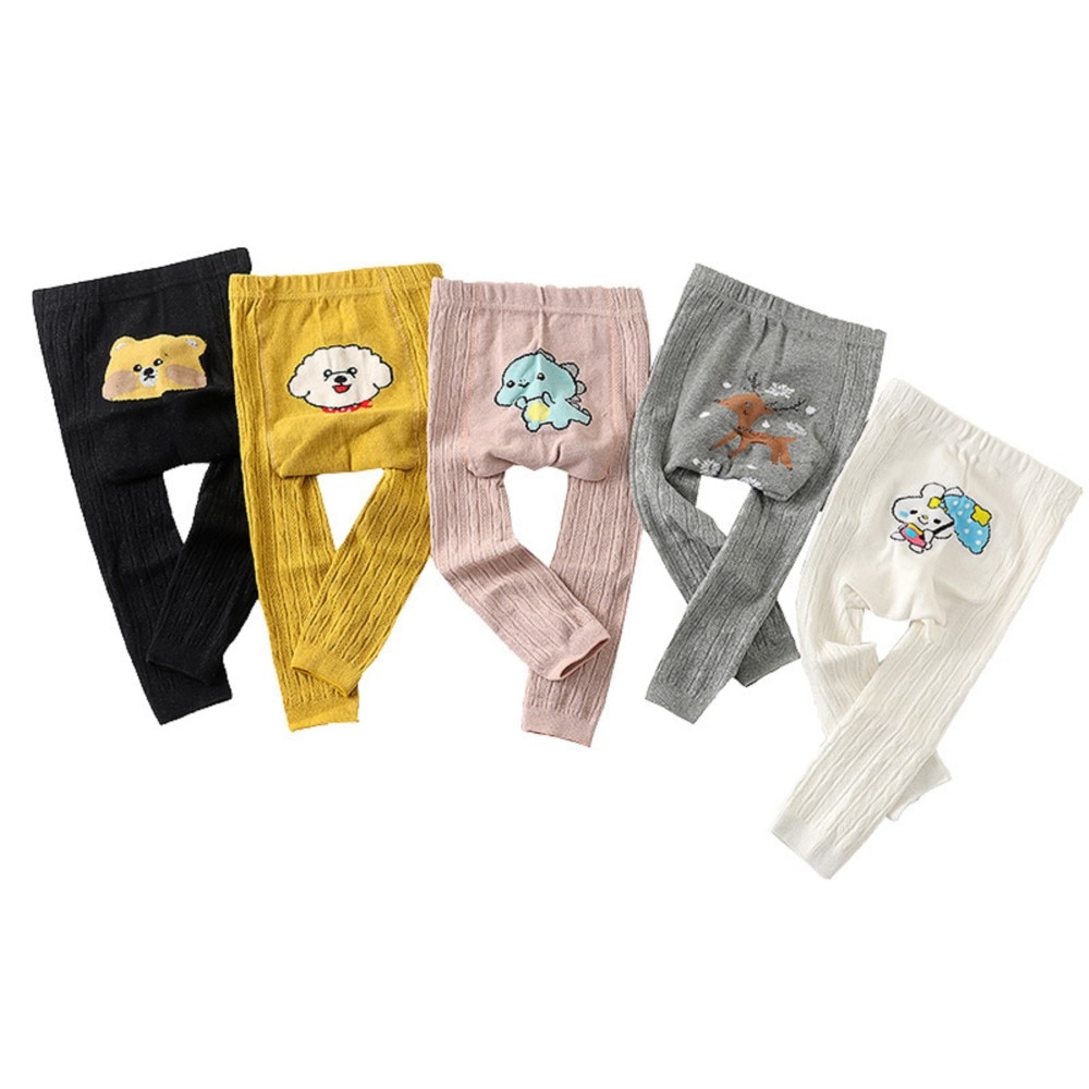 New girls stocking age season cute rabbit cartoon tights baby pantyhose cotton taytlar nine minutes of pantyhoses