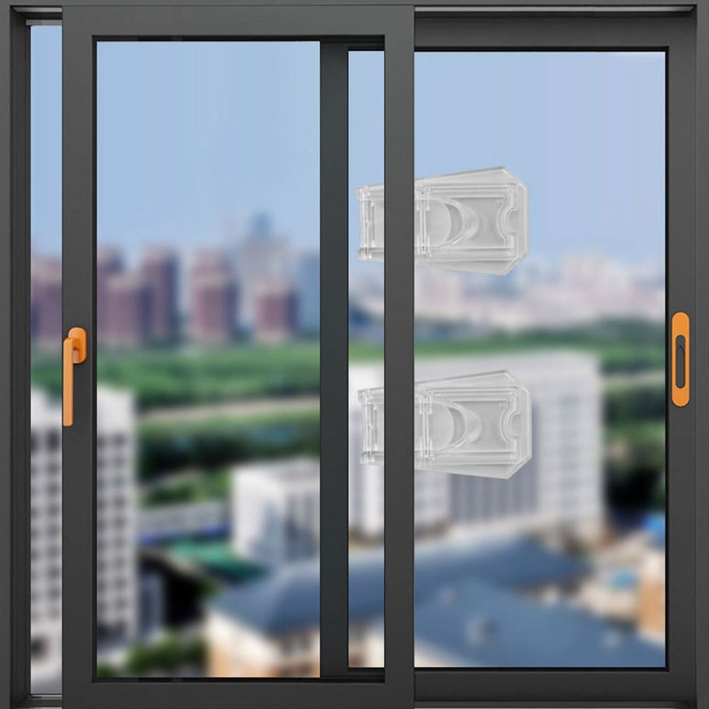 Security Protector Baby Safety Lock Transparent Multi-Purpose Child Safety Lock Easy Install Sliding Window Lock