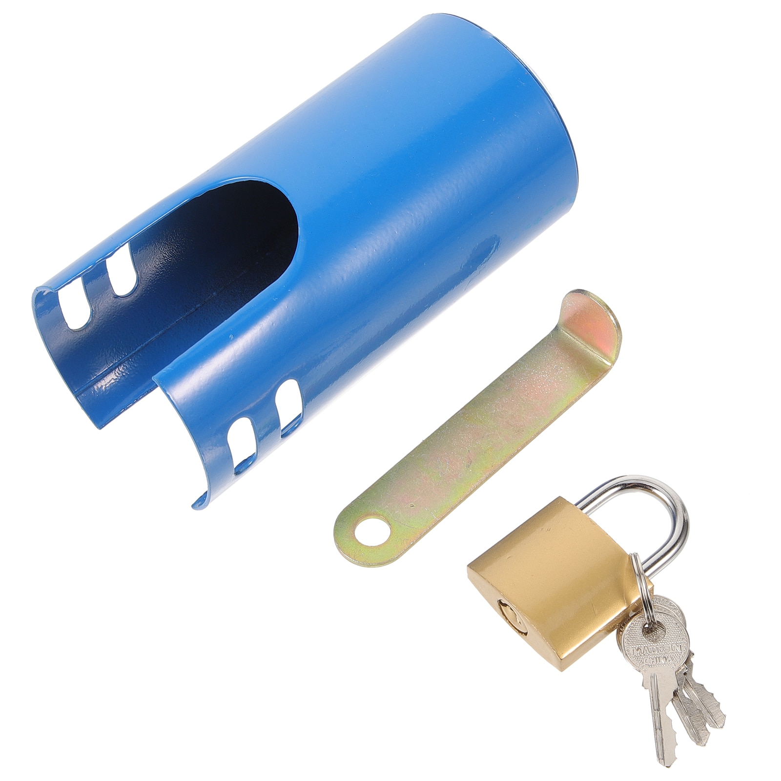 Water Spigot Lock Hose Outdoor Protective Cover Faucets Iron Kitchen Baby