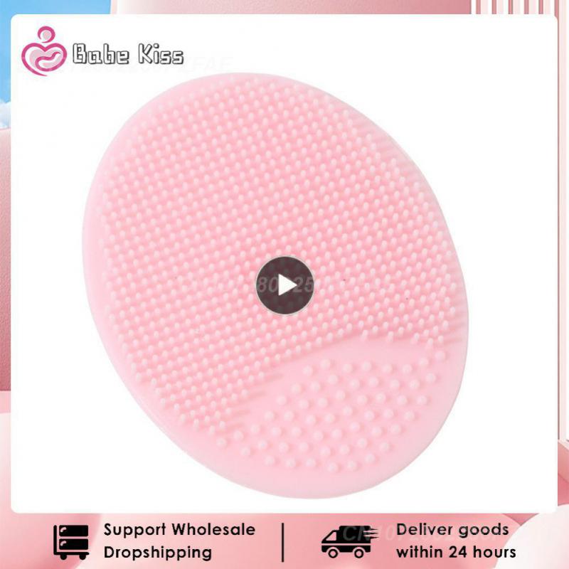 Children Dandruff Bath Brush Durable Multi-purpose Bath Massage Cleansing Brush Silicone Non-slip Shampoo Brush