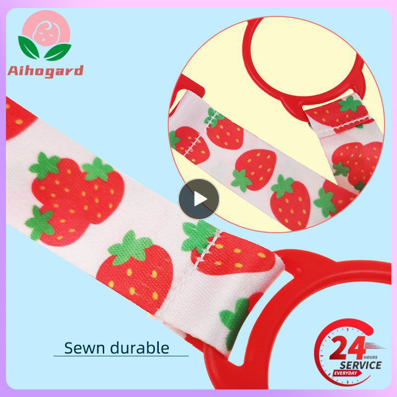 Stroller Strap Fixed Car Pacifier Chain Water Bottle Shoulder Strap Adjustable Kettle Straps Portable Baby Kettle Buckle Lanyard