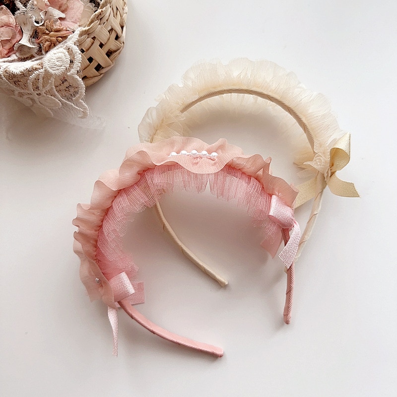 Hair Bandage Band Headband Bow Turban Children Newborn Kids Headwear Baby Girl Accessories Flower Floral Soft Solid Elastic