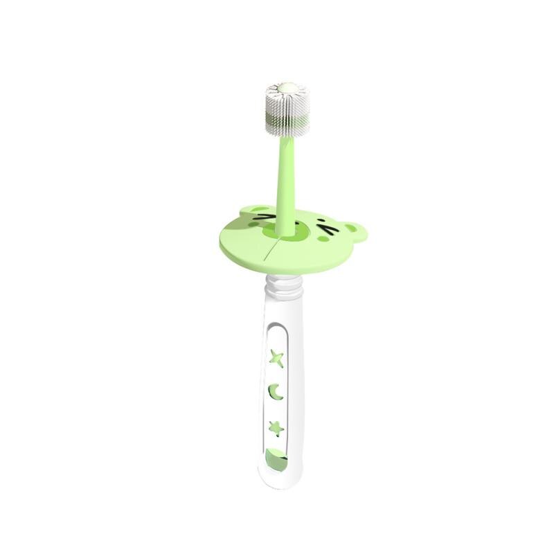 Baby Tooth Brushing Artifact Childrens Toothbrush 360 ° Free Rotation Nano Toothbrush Soft Bristles Kid Care Toothbrush