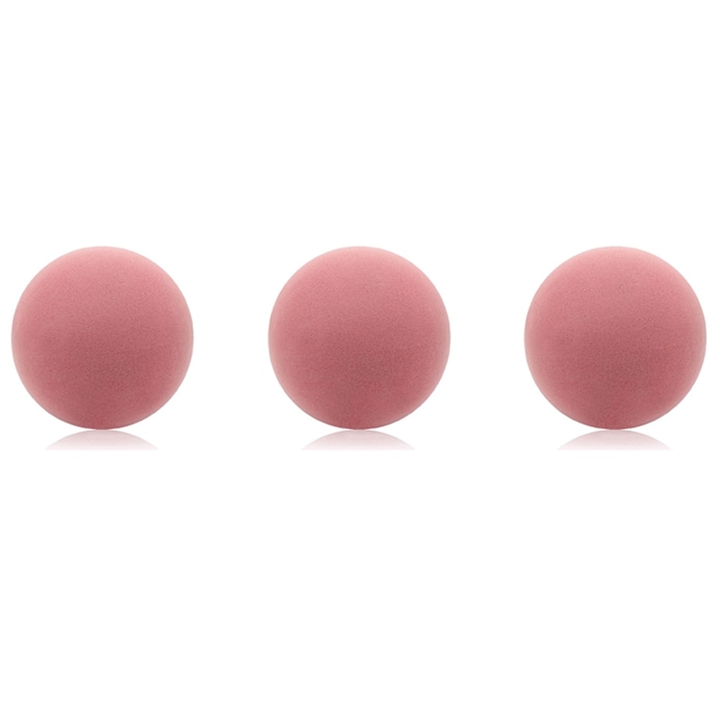 GTBL 3Pcs 7-Inch Uncoated High Density Foam Ball -Foam Sports Balls For Kids Lightweight And Easy To Grasp Foam Silent Balls