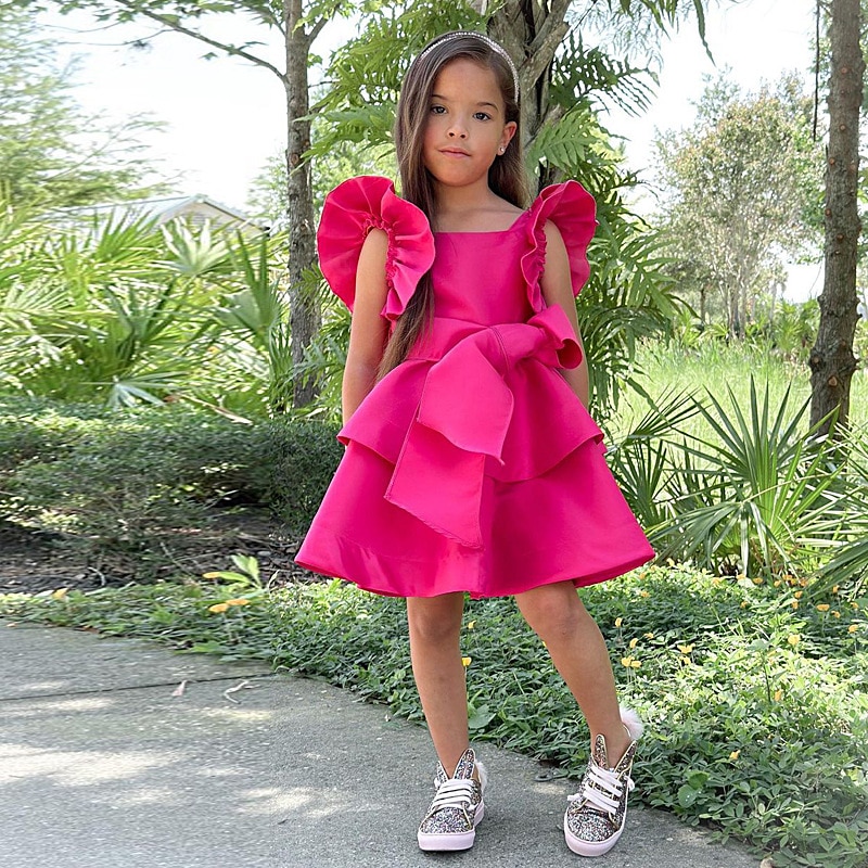 Girl's Princess Dress Party Dress Kids Children Dresses Kids Evening Dresses Wedding Dress Party Dress For 2 3 4 5 6 7 8 9 