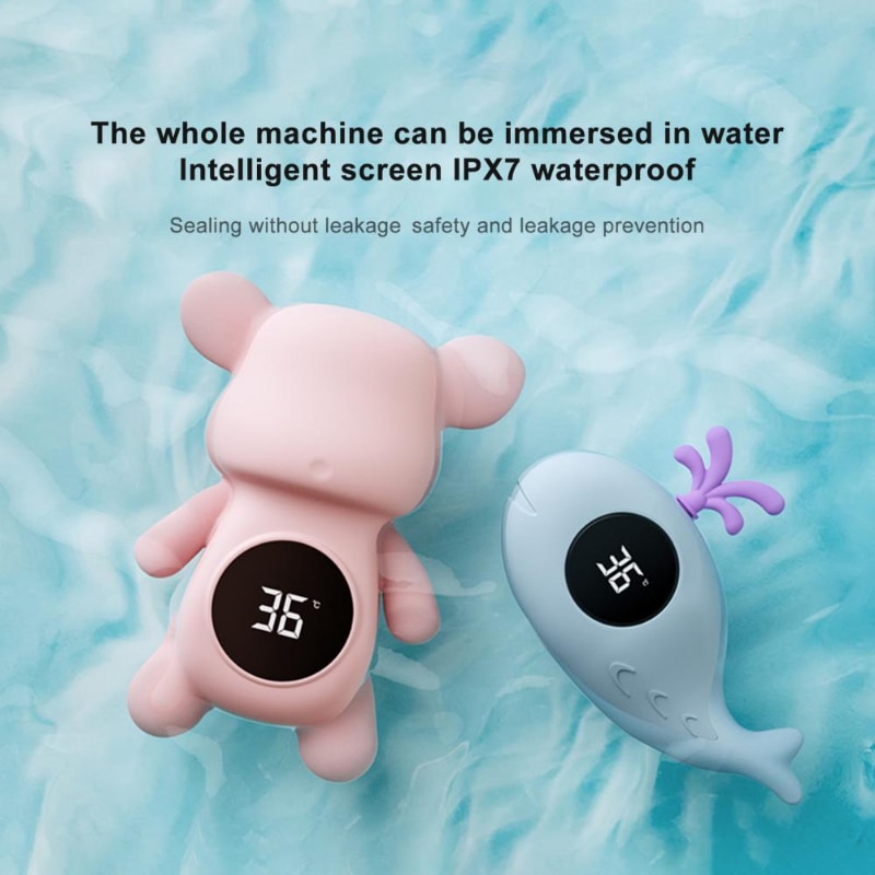 Baby Water Temperature Meter Baby Bath High Precision Water Infant Intelligent Electronic Temperature Meter Digital Display