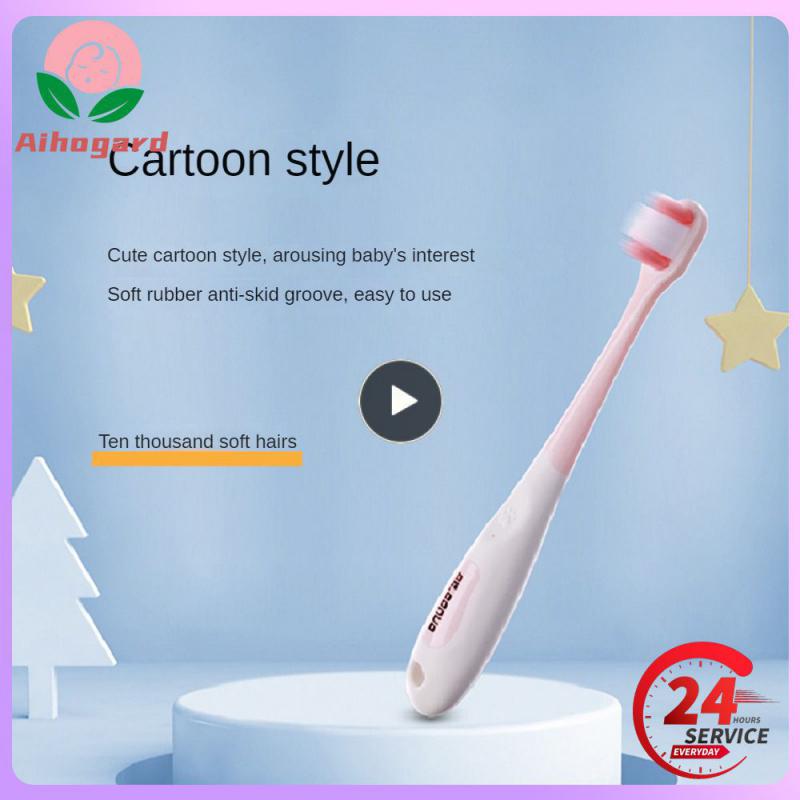 Soft Toothbrush Wanmao Wanmao Toothbrush Deciduous Teeth Fine Soft Toothbrush Oral Care Care For Gums Super Fine Soft Toothbrush