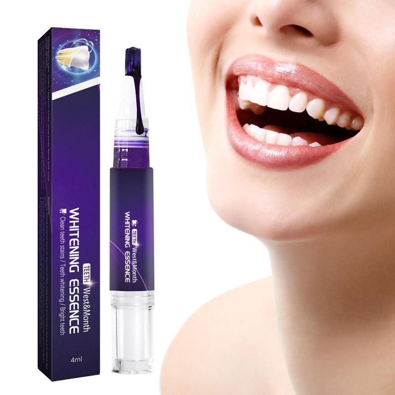 Brightening Teeth Pen Safe Purple Teeth Brightener White Teeth Pen Yellow Teeth Whitener For Stain Removal And Clean Mouth