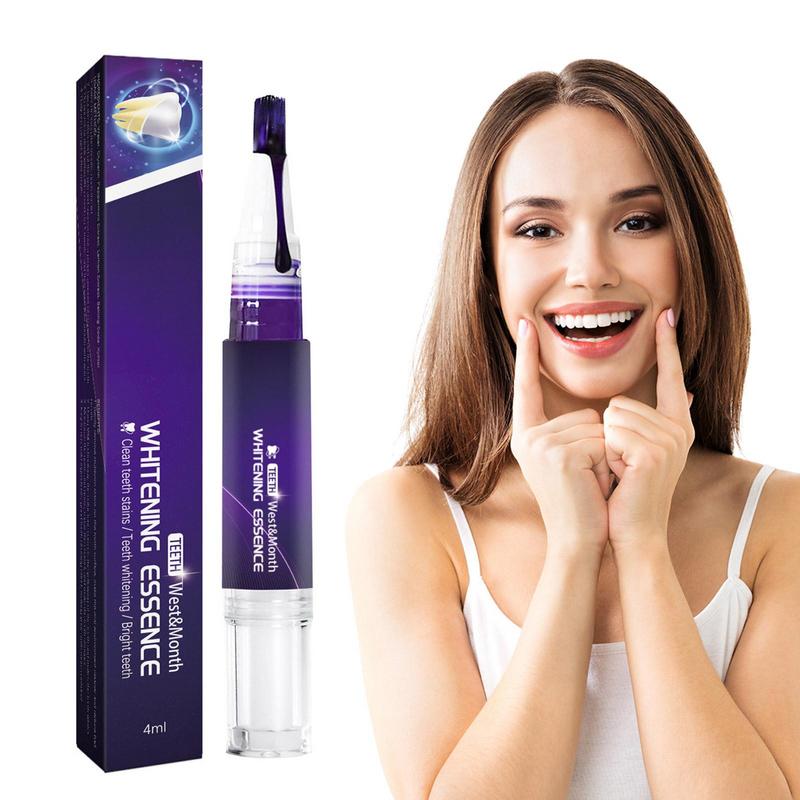 Teeth Brightening Purple Safe Teeth Brightener Tooth Bleach Yellow Teeth Bleaching Gel Teeth Brightening Pen Lightening Stick
