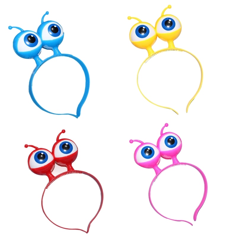 Eyeball LED Hair Hoop Flashing Headband for Creative Party Stage New Year Suppli