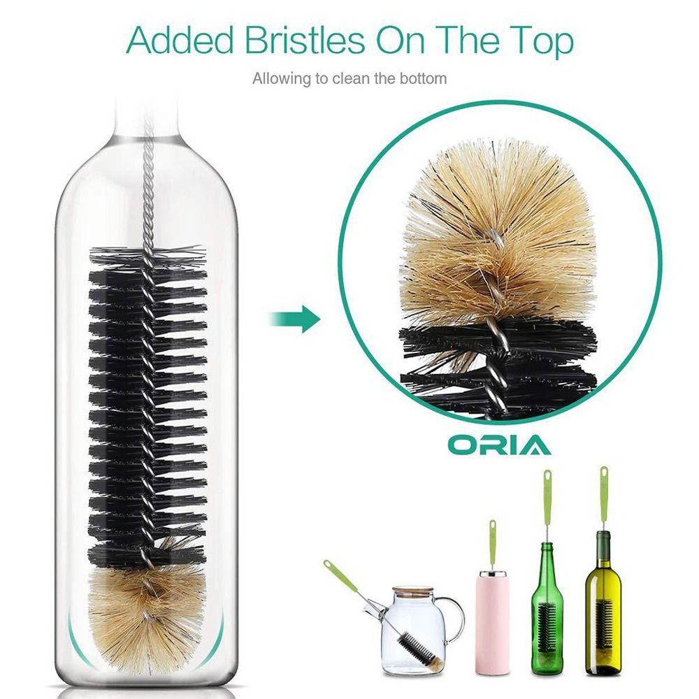 Brush Suspensible Multi-function Food Grade Long Handle Cup Scrubber Milk Bottle Brush Glass Cleaner Cleaning Tool