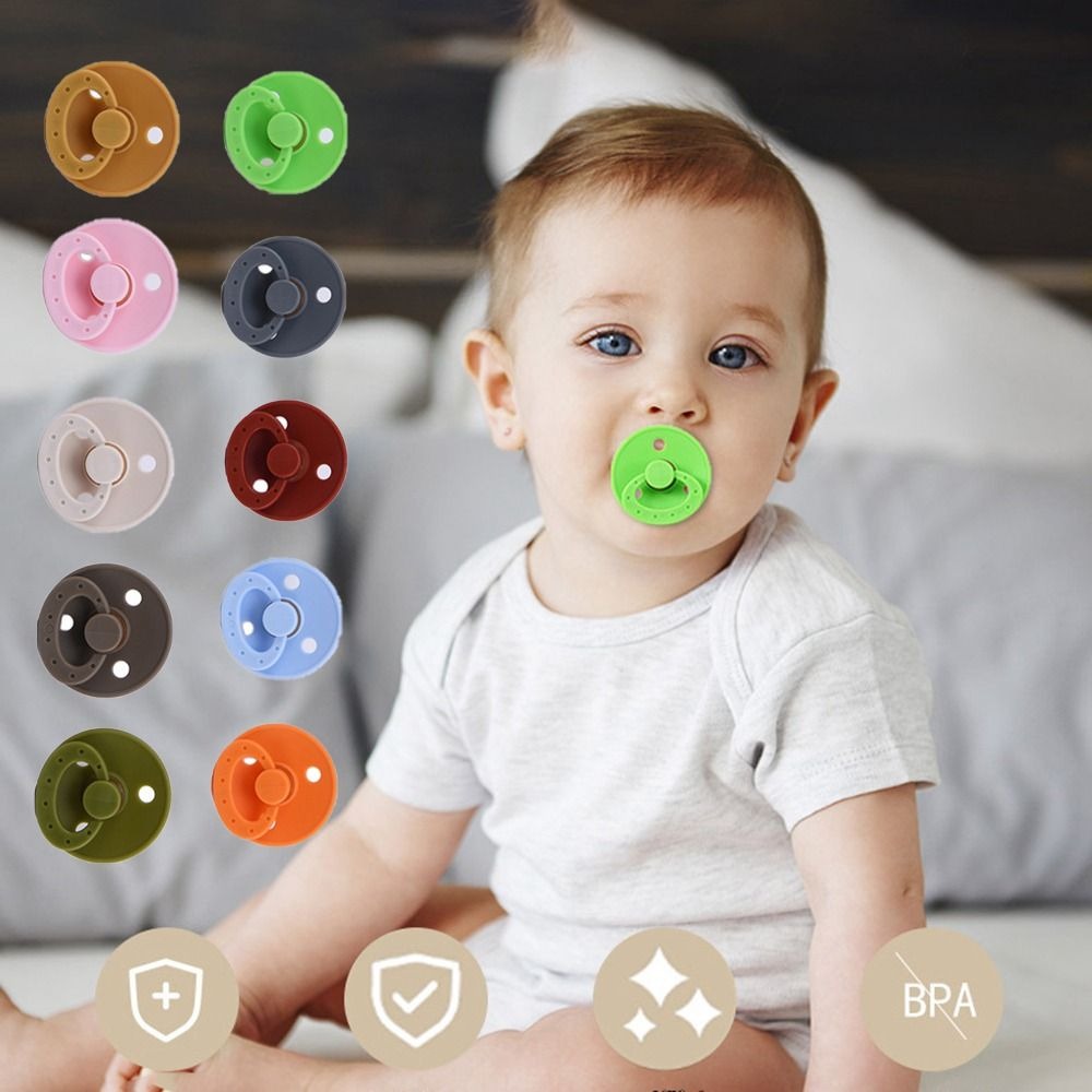 Type Silicone Day and Night Food Grade Pacifier Kids Nipple Baby Nursing Accessories Baby Pacifier Newborn Baby Soother