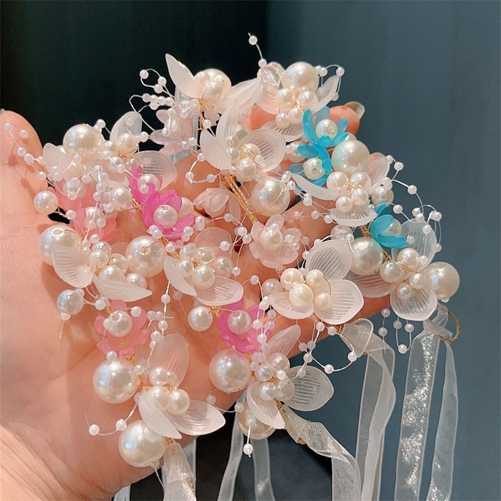 Kids Gift Photography Props Headdress Girl Flower Hair Band Children Wreath Korean Style Headband Braid Hair Style Tool