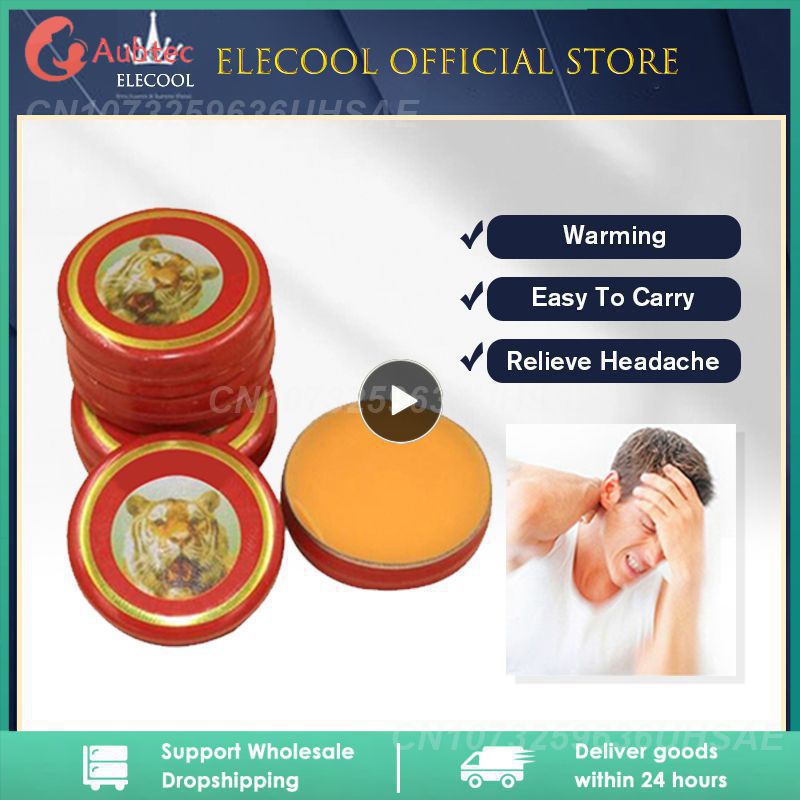 1~30PCS 3g Relief Headache Essential Oil Massage To Relieve Headache Mosquito Bite Itching Pain Relief Cream Anti-Itching Cream