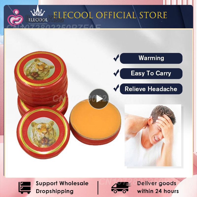 4~20PCS 3g Relief Headache Essential Oil Massage To Relieve Headache Mosquito Bite Itching Pain Relief Cream Anti-Itching Cream