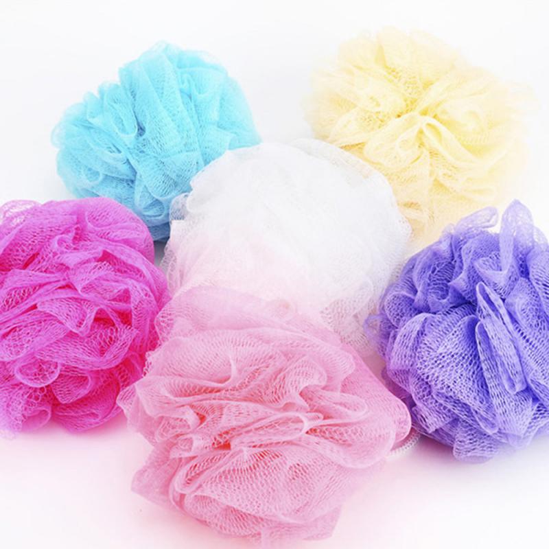 2/Foaming Sponge Large Scrubber Sponge Flower Exfoliating Body Brush Skin Bath Shower Skin Care Bathing Accessories