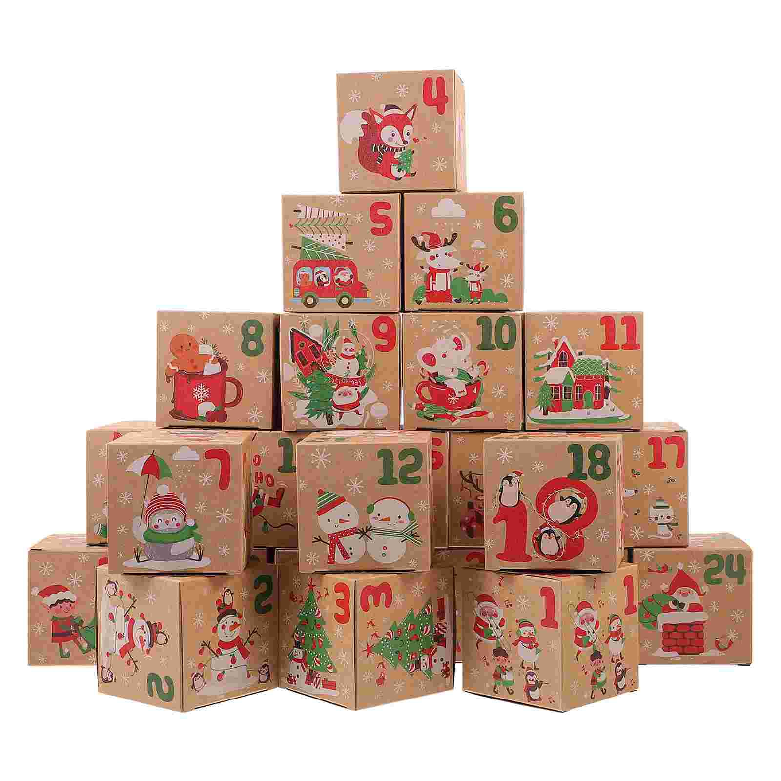 24 Pcs Party Favors Cupcake Container Paper Packaging Case Candy Containers Gift Box