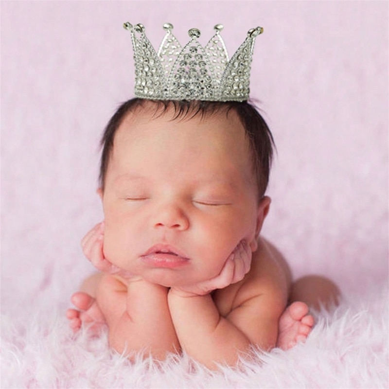 Sparkling Diamond Glittering Gemstones Headband Hair Accessory for Baby Birthday Party & Photography Gifts